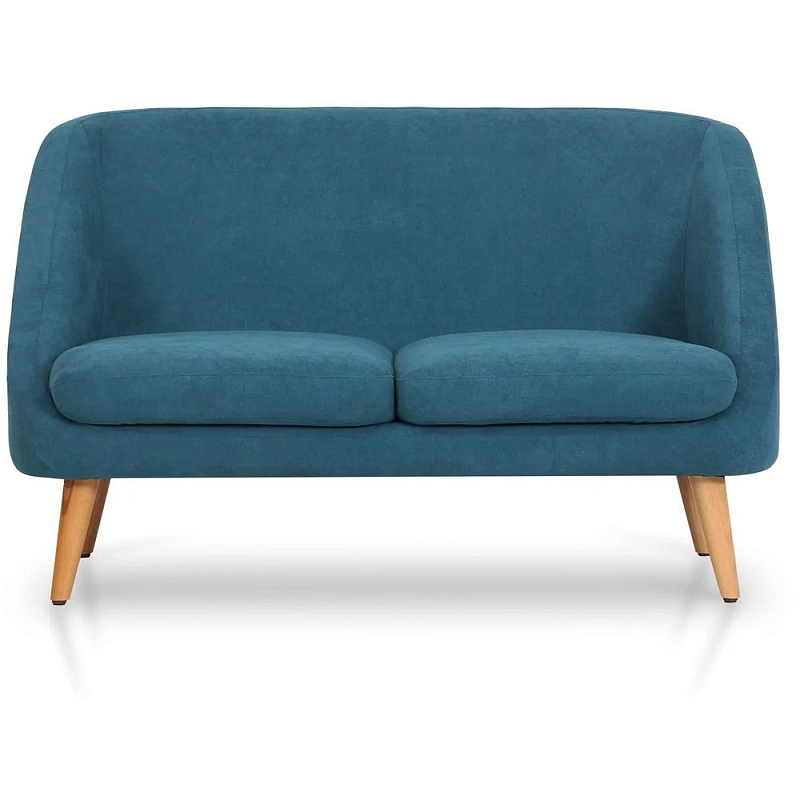 Диван Two turquoise seats Бирюзовый Диван Two turquoise seats Бирюзовый в Липецке | Loft Concept