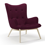 Мебельная ткань Шенилл фиолетовый цвет 138 см T4-27 варинант исполнения - 5 | Loft Concept в Липецке