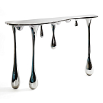 Дизайнерская Консоль Melting Silver Console Zhipeng Tan варинант исполнения - 2 | Loft Concept в Липецке