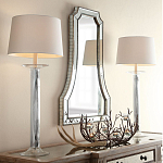 Зеркало в серебристой фигурной раме Silver Reflection варинант исполнения - 2 | Loft Concept в Липецке