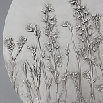 Панно Серые цветы варинант исполнения - 3 | Loft Concept в Липецке