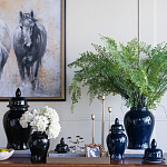 Ваза с крышкой однотонная Высота 48 см Chinoiserie Ceramics варинант исполнения - 4 | Loft Concept в Липецке