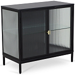 Сервант двухдверный с рифленым стеклом The Keeper варинант исполнения - 1 | Loft Concept в Липецке