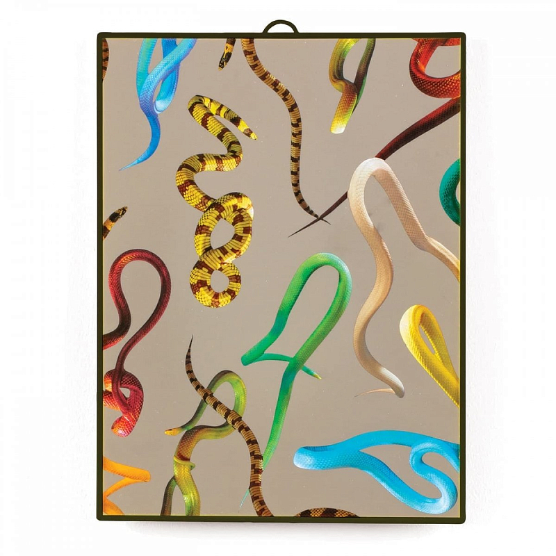 Зеркало Seletti Mirror Medium Snakes Мульти Зеркало Seletti Mirror Medium Snakes Мульти в Липецке | Loft Concept