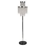 Торшер Хром с каскадом сияющих кристаллов Shining Waterfall варинант исполнения - 1 | Loft Concept в Липецке