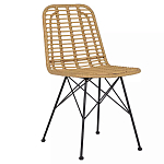 Стул с ротанговым плетением Wicker Stool без подлокотников варинант исполнения - 6 | Loft Concept в Липецке