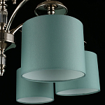 Люстра потолочная Nikoletta с бирюзовым плафоном варинант исполнения - 3 | Loft Concept в Липецке