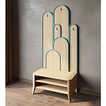 Вешалка «Байома» варинант исполнения - 2 | Loft Concept в Липецке