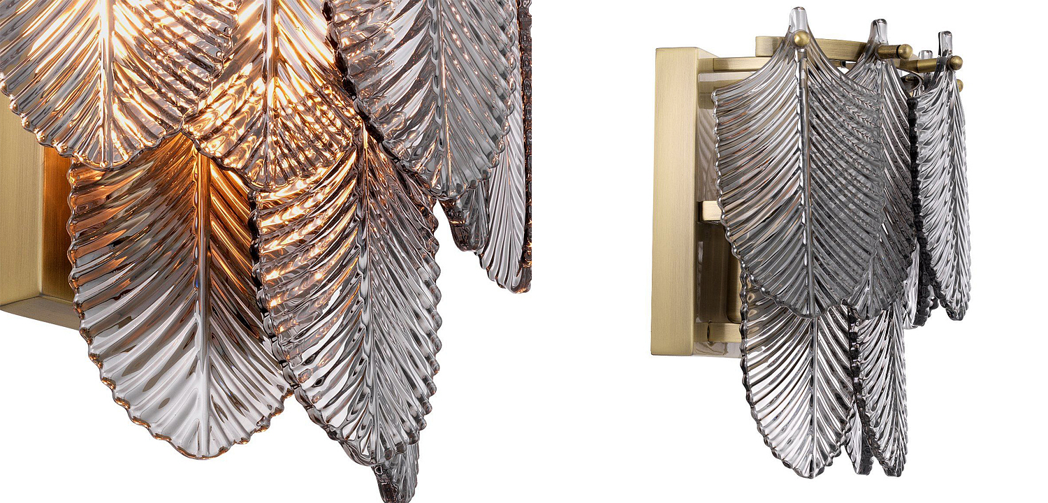 Бра Eichholtz Wall Lamp Verbier smoke Бра Eichholtz Wall Lamp Verbier smoke - Loft-Concept в Липецке