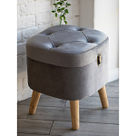 Пуф Leather with a snap варинант исполнения - 2 | Loft Concept в Липецке