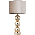 Настольная лампа с основанием в виде золотых сфер Balance Table Lamp Gold варинант исполнения - 1 | Loft Concept в Липецке