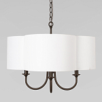 Люстра с белым текстильным абажуром Vitorino  варинант исполнения - 1 | Loft Concept в Липецке