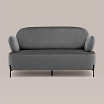 Диван в велюровой обивке серого цвета COLOR BLOCK варинант исполнения - 3 | Loft Concept в Липецке