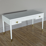 Письменный стол Elsa Dreams White Шпон дерево с двумя ящиками варинант исполнения - 2 | Loft Concept в Липецке