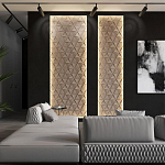 Гипсовая 3D панель с принтографией PM-50 варинант исполнения - 5 | Loft Concept в Липецке