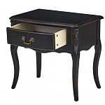 Тумба прикроватная из массива березы с ящиком и состаренным эффектом Vintage варинант исполнения - 3 | Loft Concept в Липецке