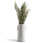 Ваза Serené Ceramic Vase Белая варинант исполнения - 3 | Loft Concept в Липецке