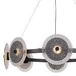 Люстра с плафонами из фактурного двойного стекла Heterochromia варинант исполнения - 6 | Loft Concept в Липецке