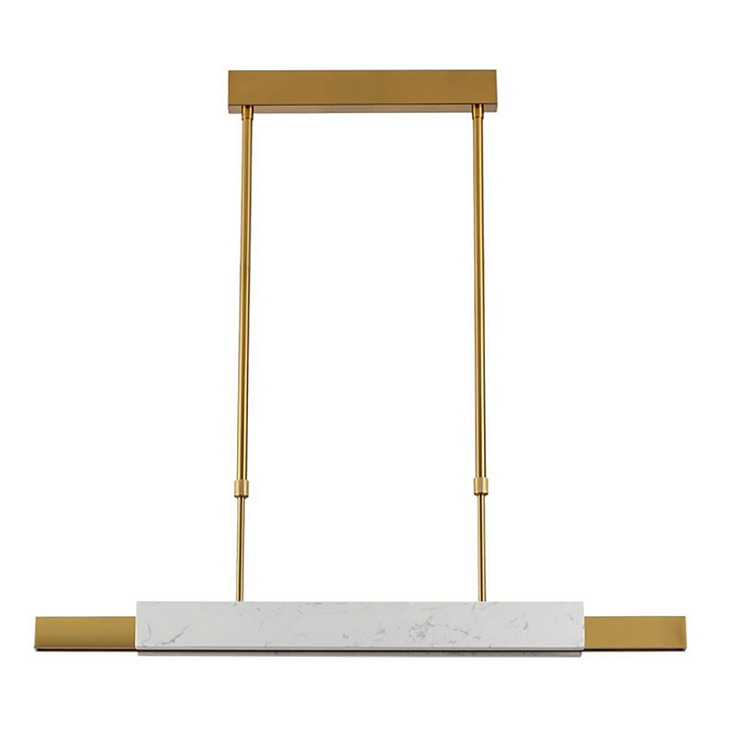 Подвесной светильник BERT FRANK белый Золотой Белый Мрамор Bianco в Липецке | Loft Concept 