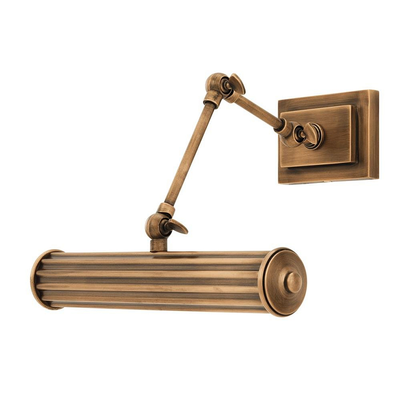 Бра Eichholtz Wall Lamp Luca S Brass Латунь Античная полированная в Липецке | Loft Concept 