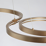 Люстра подвесная светодиодная в виде волнообразной ленты Ribbon Vortex варинант исполнения - 21 | Loft Concept в Липецке