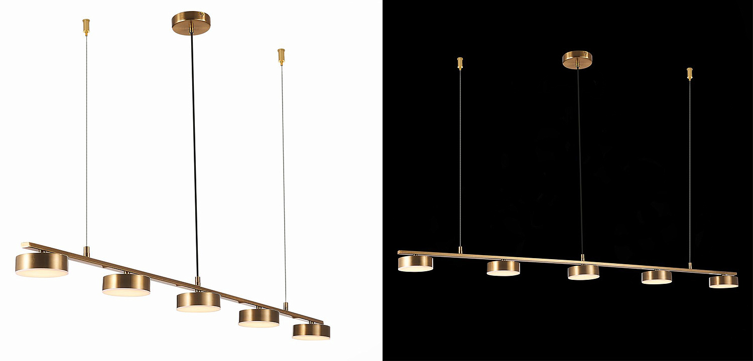 Люстра Five Headlights Linear Chandelier Люстра Five Headlights Linear Chandelier - Loft-Concept в Липецке