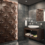 Гипсовая 3D панель с принтографией PM-22 варинант исполнения - 2 | Loft Concept в Липецке