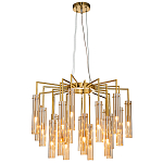 Люстра со стеклянными цилиндрическими плафонами Luminous Cylinders Amber варинант исполнения - 5 | Loft Concept в Липецке