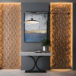 Гипсовая 3D панель с принтографией PM-50 варинант исполнения - 1 | Loft Concept в Липецке