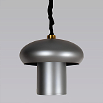 Подвесной светильник с серым металлическим плафоном Capability варинант исполнения - 1 | Loft Concept в Липецке