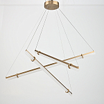 Светодиодная люстра Trumpet Tube Brass 107 варинант исполнения - 4 | Loft Concept в Липецке