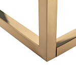 Консоль с ящиками зеркальная с золотым декором Gold Painted Mirror Console варинант исполнения - 4 | Loft Concept в Липецке