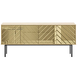 Длинная тумба с зеркальным декором Serena варинант исполнения - 2 | Loft Concept в Липецке