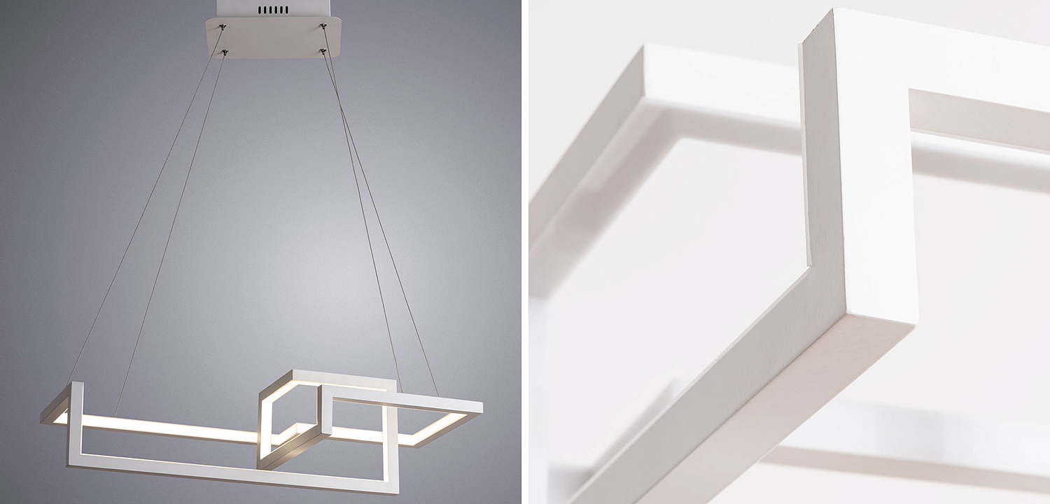 Люстра Esther Geometric White Chandelier I Люстра Esther Geometric White Chandelier I - Loft-Concept в Липецке