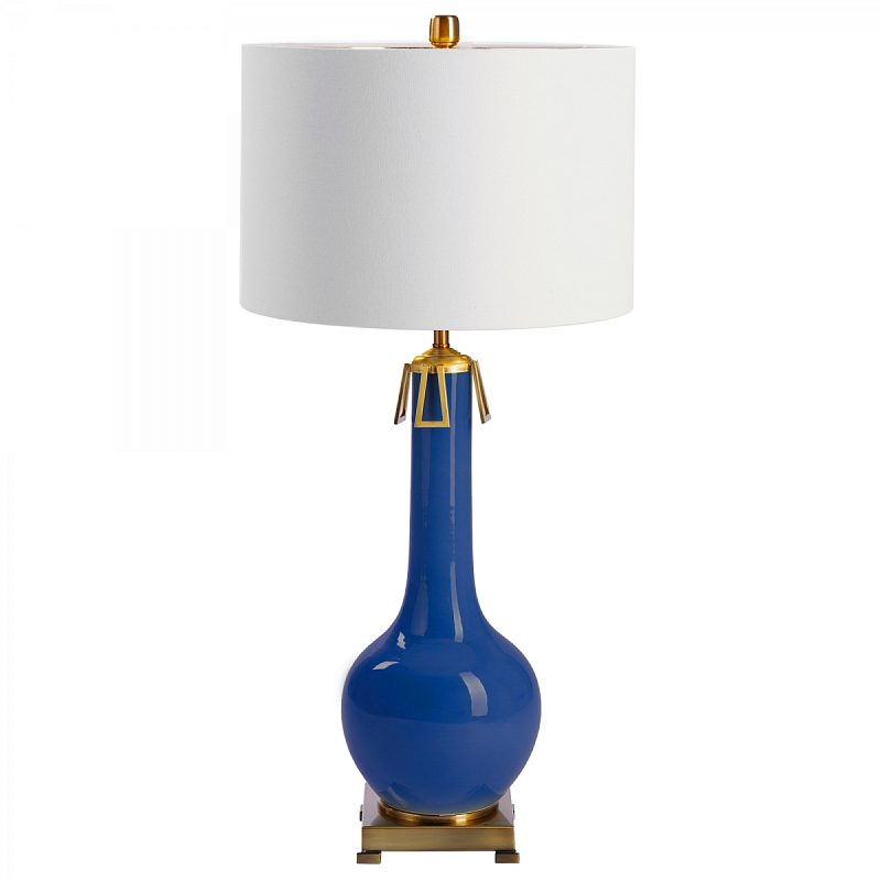Настольная лампа Colorchoozer Table Lamp Blue Синий Настольная лампа Colorchoozer Table Lamp Blue Синий в Липецке | Loft Concept