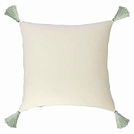 Подушка с цветочным принтом и кисточками Blooming Elegance Daisy варинант исполнения - 4 | Loft Concept в Липецке