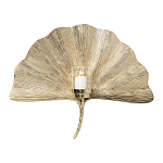 Большой Настенный Подсвечник золотой Лист Пальмы варинант исполнения - 1 | Loft Concept в Липецке