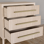 Комод Primo с 3 выдвижными ящиками Светлый дуб варинант исполнения - 6 | Loft Concept в Липецке