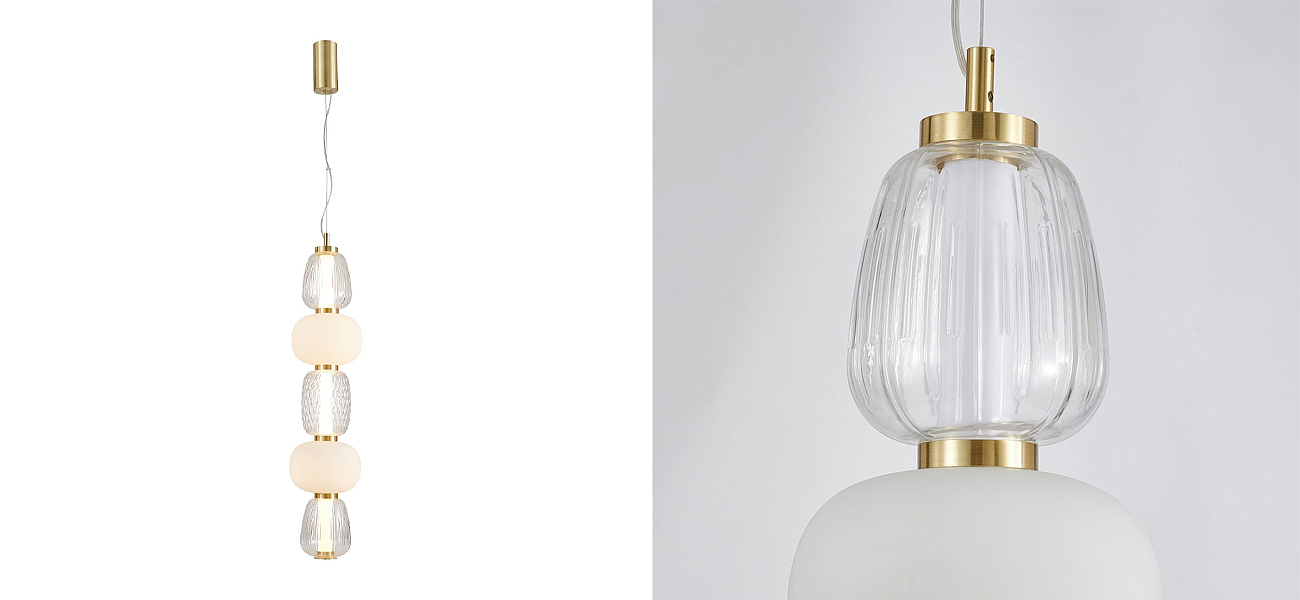 Подвесной светильник HANDLE GRAPE 90 см Подвесной светильник HANDLE GRAPE 90 см - Loft-Concept в Липецке