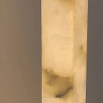 Торшер геометрический с тремя мраморными плафонами Marble Tripod варинант исполнения - 10 | Loft Concept в Липецке