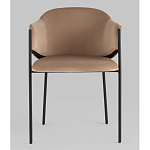 Стул Brace велюр капучино варинант исполнения - 4 | Loft Concept в Липецке