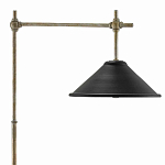 Торшер с черным абажуром в форме конуса Сoncord варинант исполнения - 1 | Loft Concept в Липецке