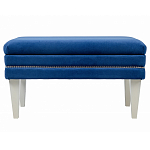 Мягкая банкетка с зоной для хранения Casket Blue варинант исполнения - 1 | Loft Concept в Липецке