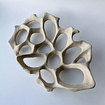 Блюдо «Бежевый коралл» варинант исполнения - 2 | Loft Concept в Липецке