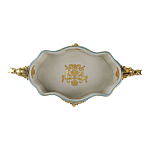 Чаша с орнаментом на бронзовых ножках в виде львов Eden Garden варинант исполнения - 2 | Loft Concept в Липецке