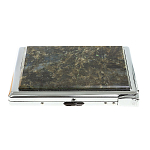 Портсигар на 10 сигарет с газовой зажигалкой из натурального камня Лабрадор Stone Cigarettes Cases варинант исполнения - 5 | Loft Concept в Липецке