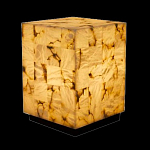 Торшер прямоугольный из натурального камня Calcite Geometry варинант исполнения - 5 | Loft Concept в Липецке