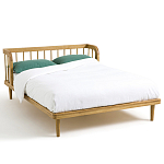 Кровать из массива дуба с пружинным блоком Mateta варинант исполнения - 1 | Loft Concept в Липецке