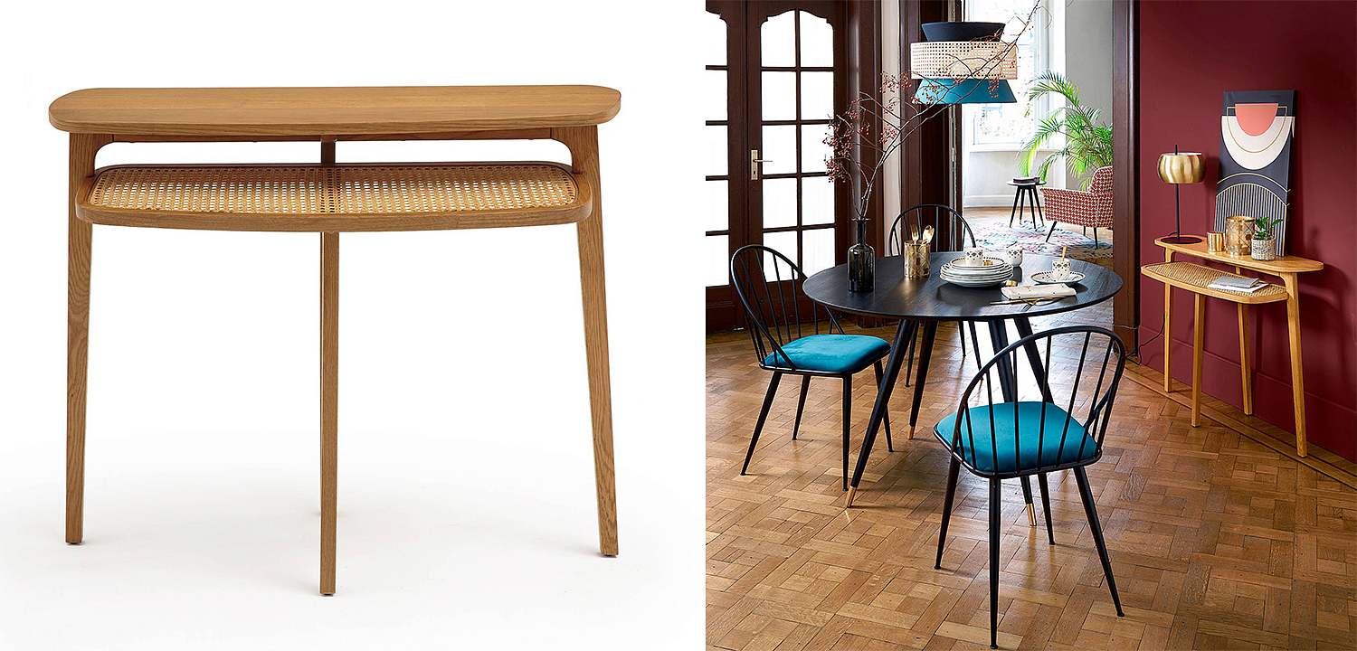 Консоль Morten Wicker Console Консоль Morten Wicker Console - Loft-Concept в Липецке