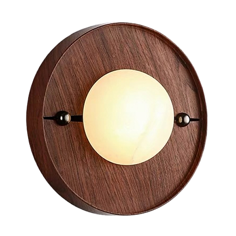 Бра потолочный кругый Ceiling Wooden Lamp Коричневый Бра потолочный кругый Ceiling Wooden Lamp Коричневый в Липецке | Loft Concept